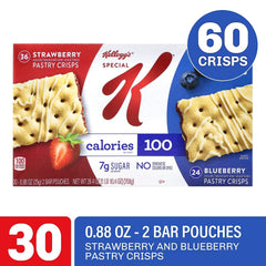 Special K Pastry Crisp individually wrapped, keeping freshness for lunchboxes or bags
