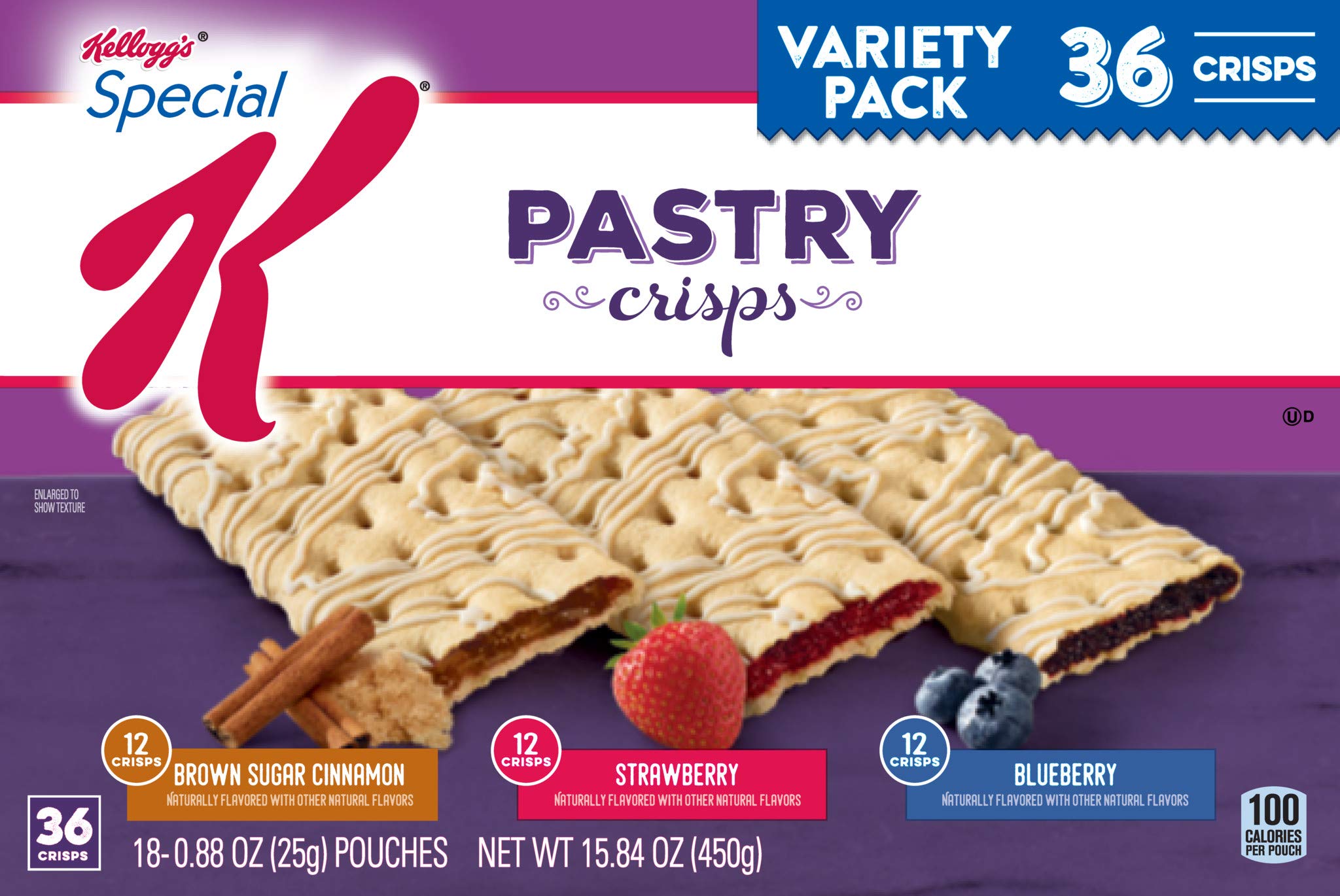 Special K Pastry Crisps Blueberry — fruity flavor and gooey filling, perfect for a quick treat