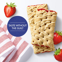 Special K Pastry Crisps strawberry filling close-up for flavor