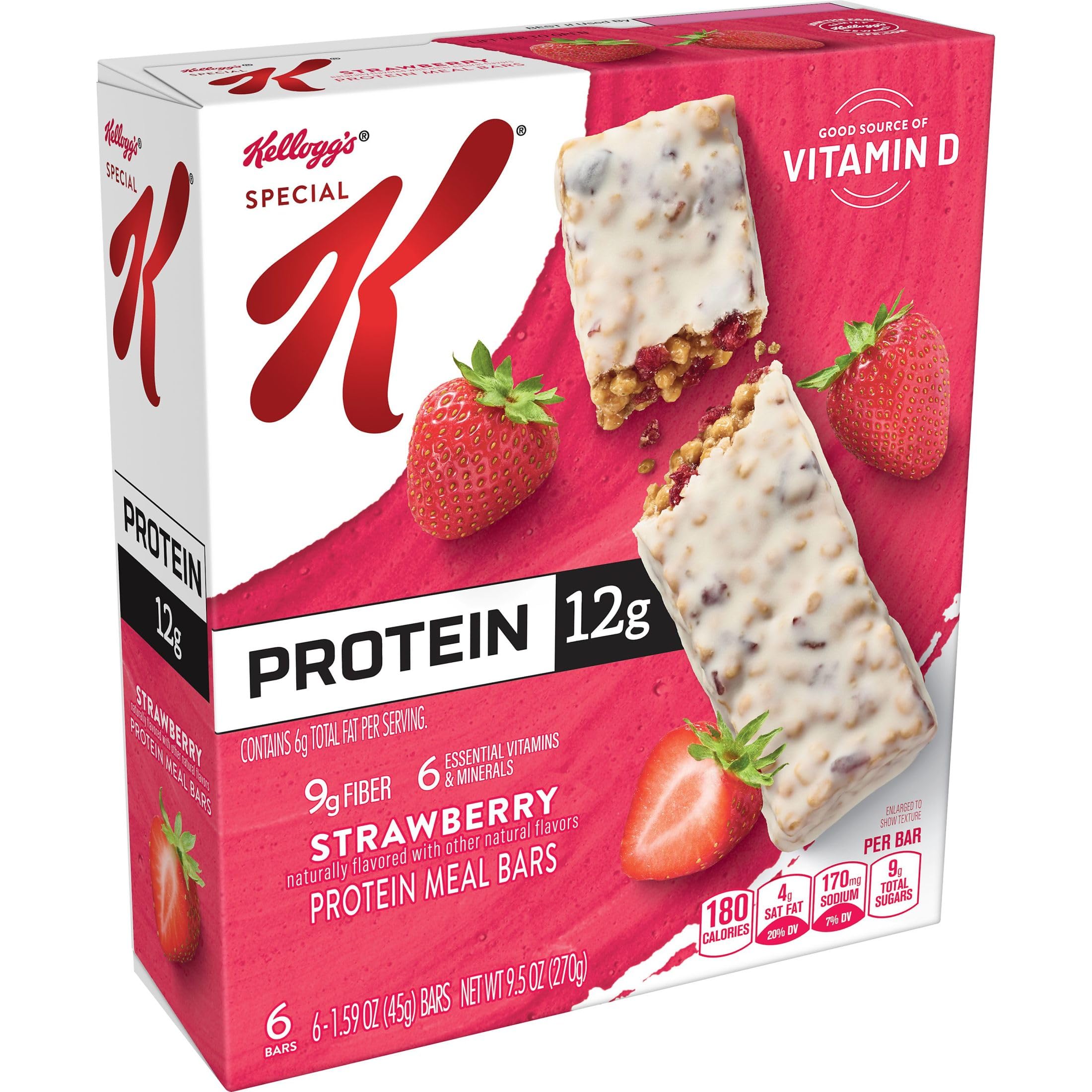 Special K three-box display supports pantry organization.