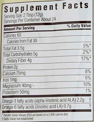 Spectrum Essentials chia seed powder adds fiber and texture to baked goods.