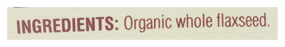 Spectrum Organic Flaxseed airtight packaging preserves freshness and flavor.