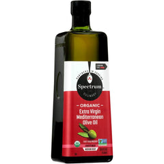 Pour of Spectrum Organic Mediterranean Olive Oil adds a smooth finishing touch to dishes.