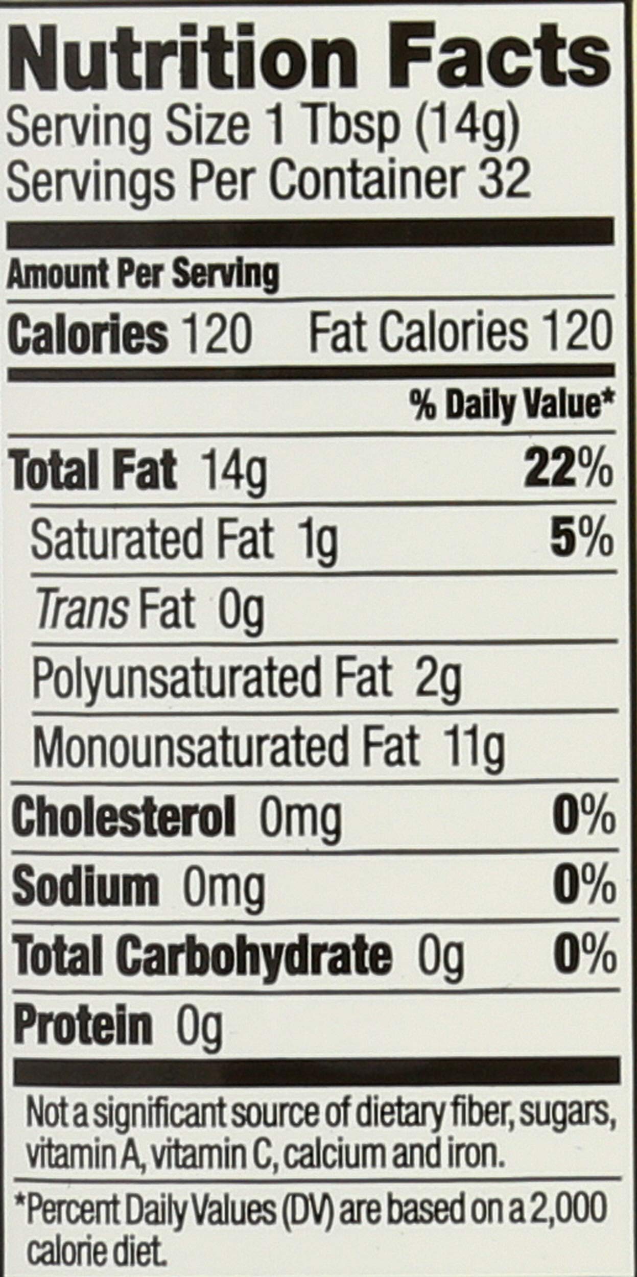 Spectrum Organic Safflower Oil label closeup, indicating 95% organic purity.