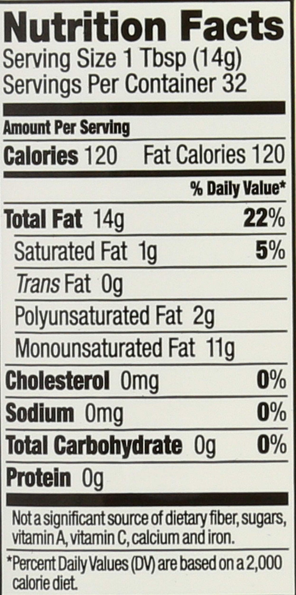 Spectrum Organic Safflower Oil label closeup, indicating 95% organic purity.
