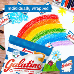 Sperlari Galatine original flavor close-up highlighting smooth milk texture.