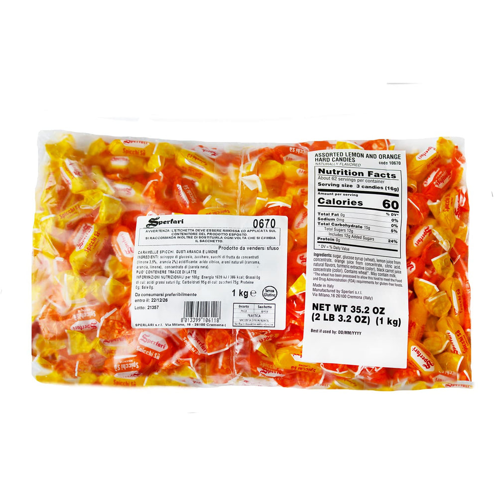 Sperlari Spicchi bulk bag front view highlighting packaging