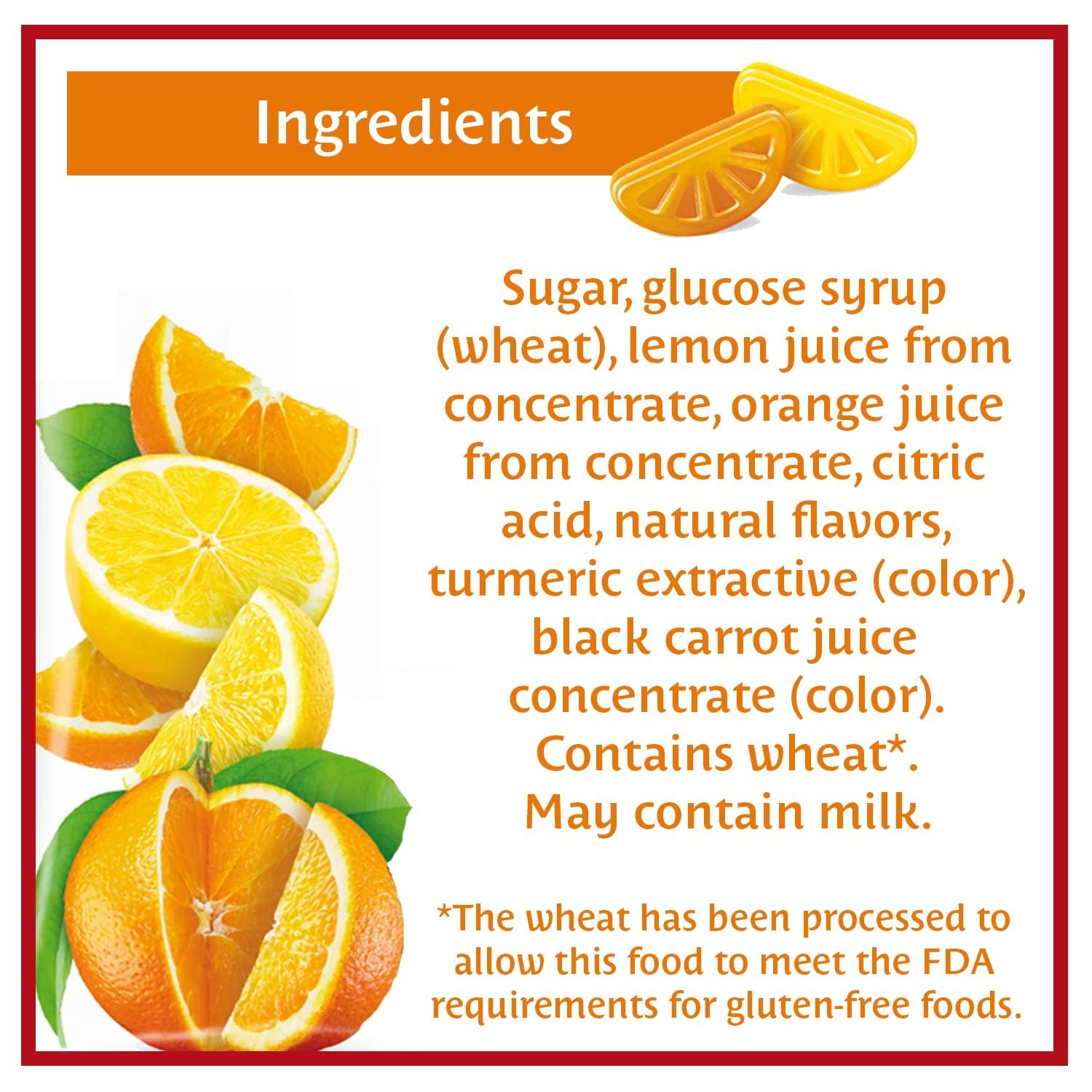 Sperlari Spicchi Citrus gift-ready pack, ideal for celebrations and as a thoughtful treat.