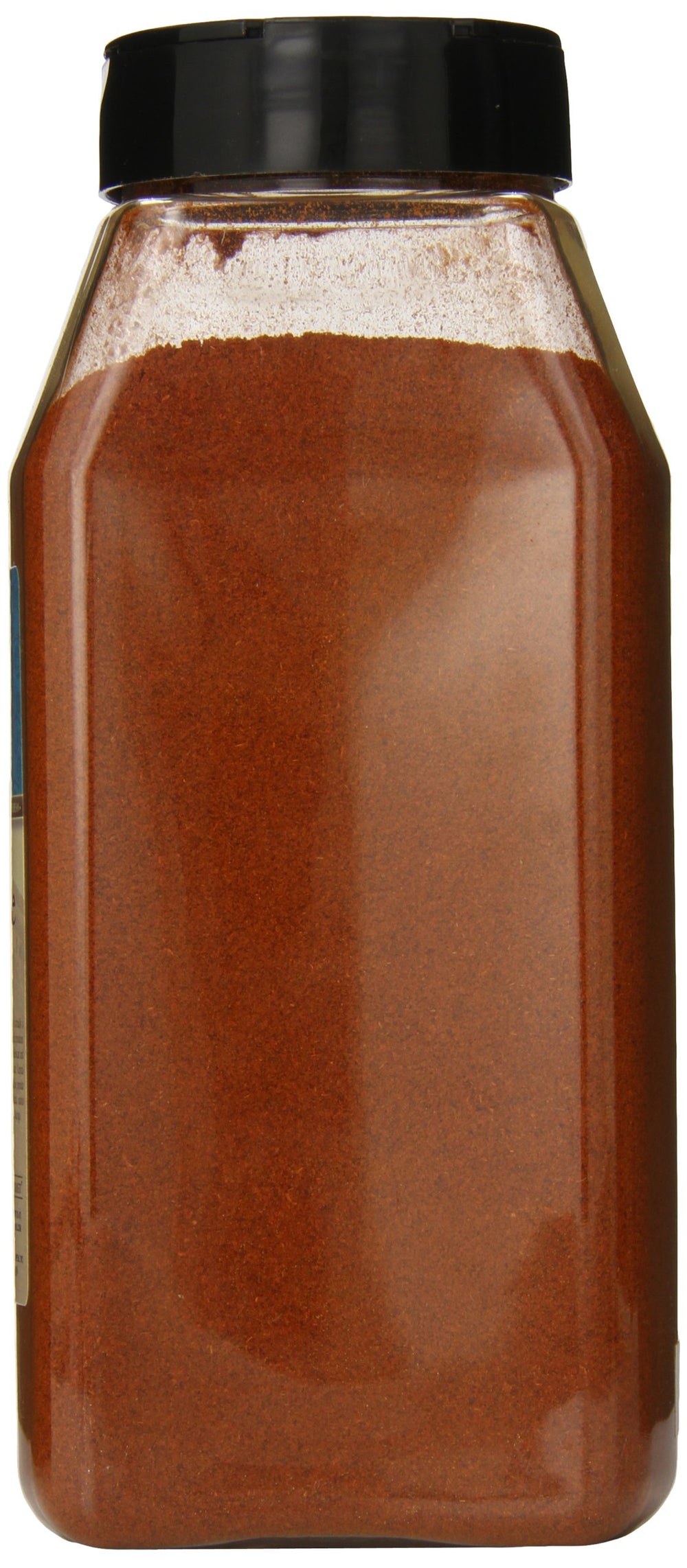 Spice Appeal Chipotle Chili Ground label closeup: premium spices for restaurant use