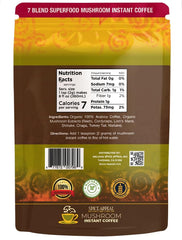 Spice Appeal Mushroom Instant Coffee powder being scooped for quick, convenient daily boost.