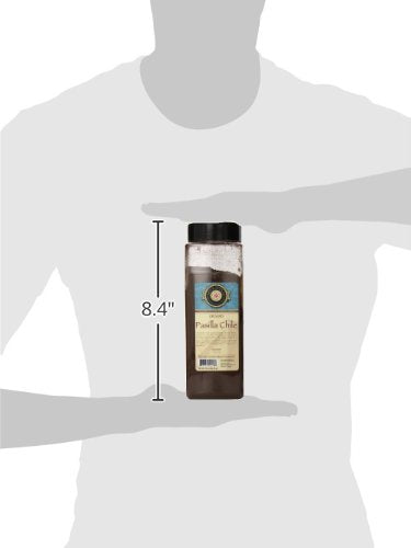Spice Appeal Pasilla Chile Ground powder texture ideal for mole and soups.