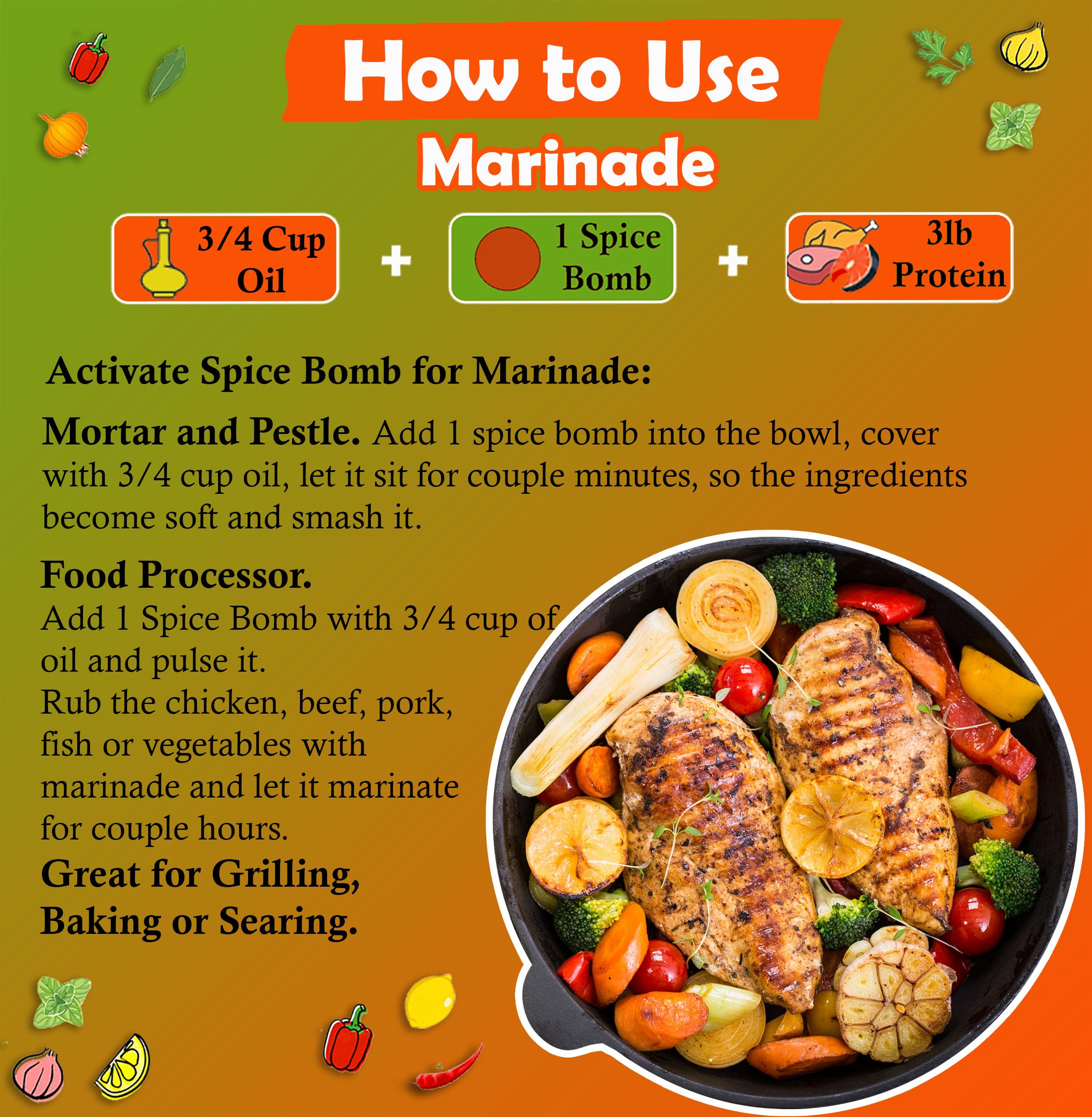 Spice Bombs Dish Ready Simmer enhances soups with aroma and depth.