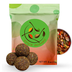 Spice Bombs Pack 4 Contents for quick, flavorful dinners.