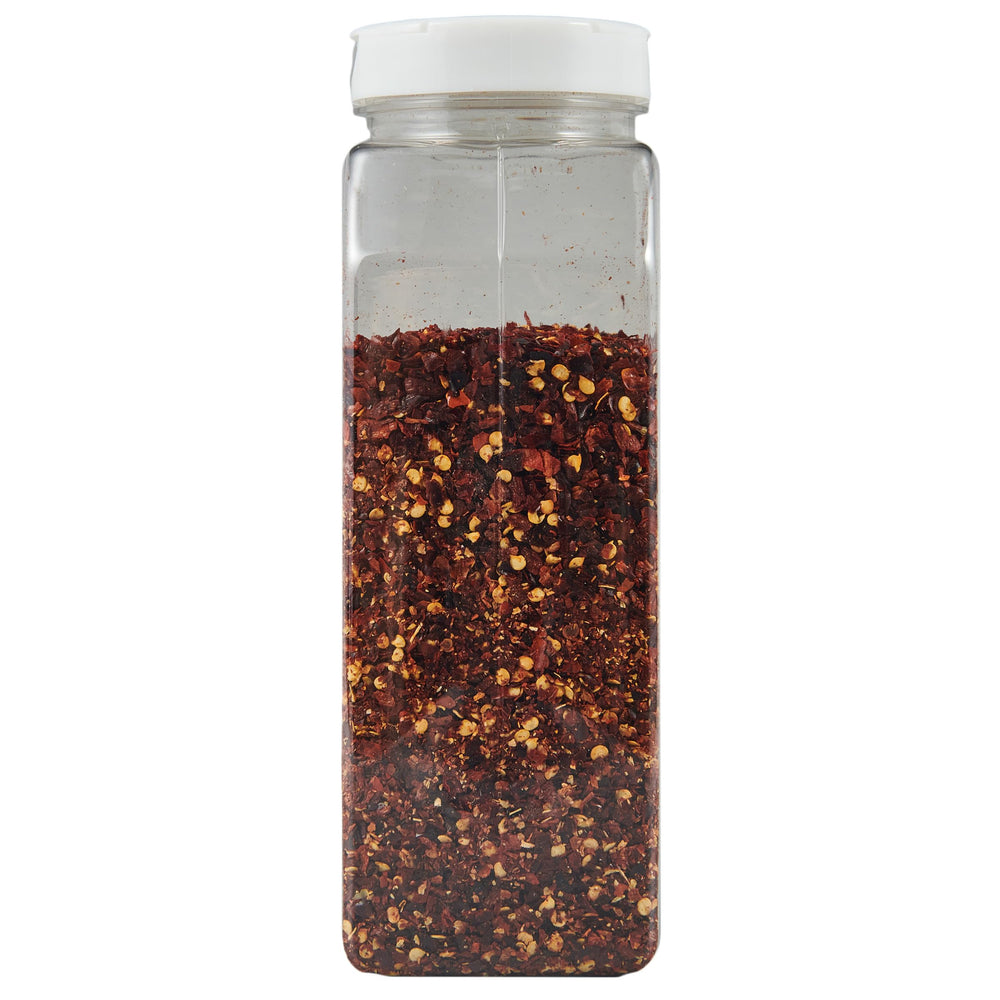 Spice Classics crushed red pepper shaker-dispense shows easy, adjustable seasoning control