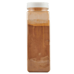 Close-up of Spice Classics ground cinnamon powder texture for blends.