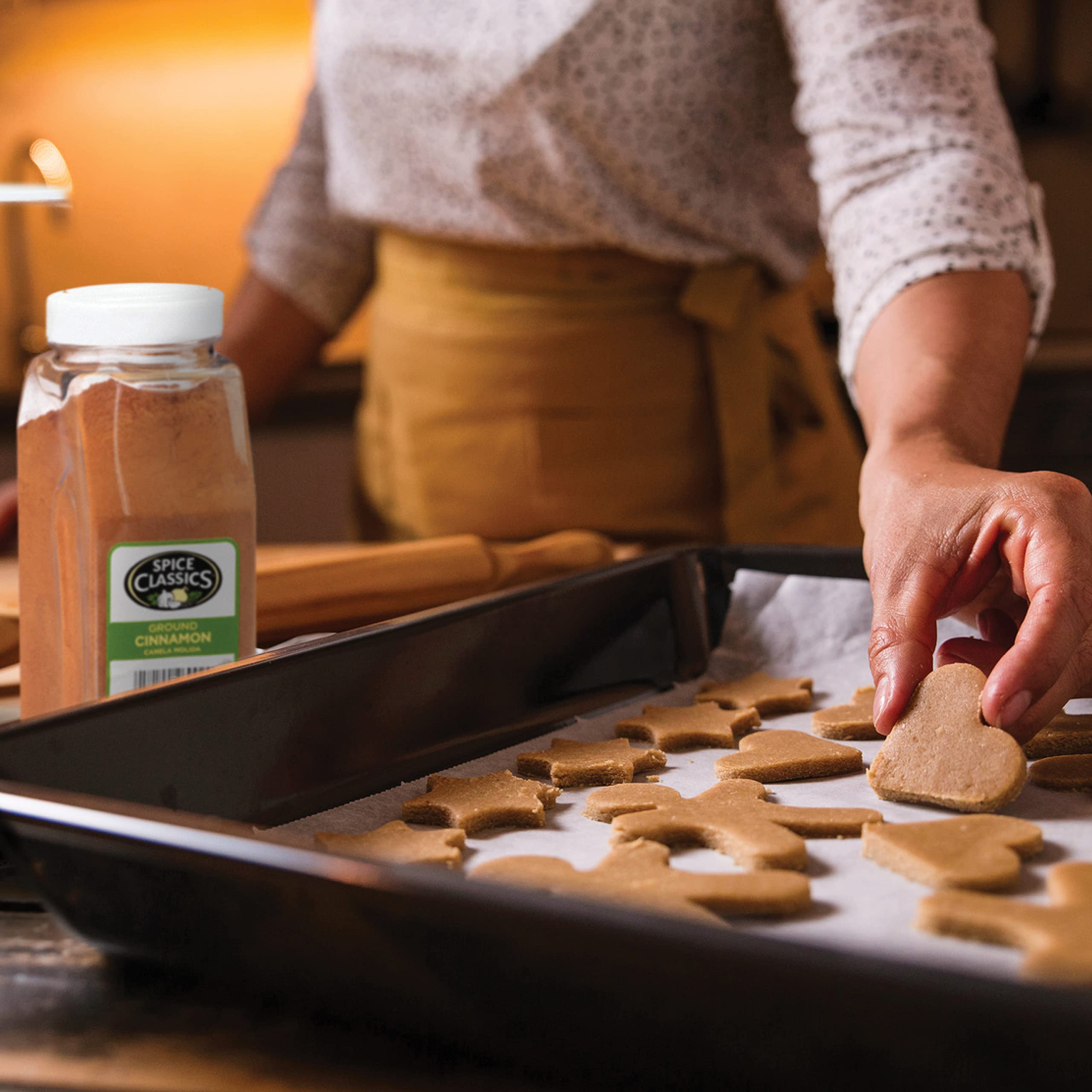 Spice Classics cinnamon in tea or cider moment for warm beverages.