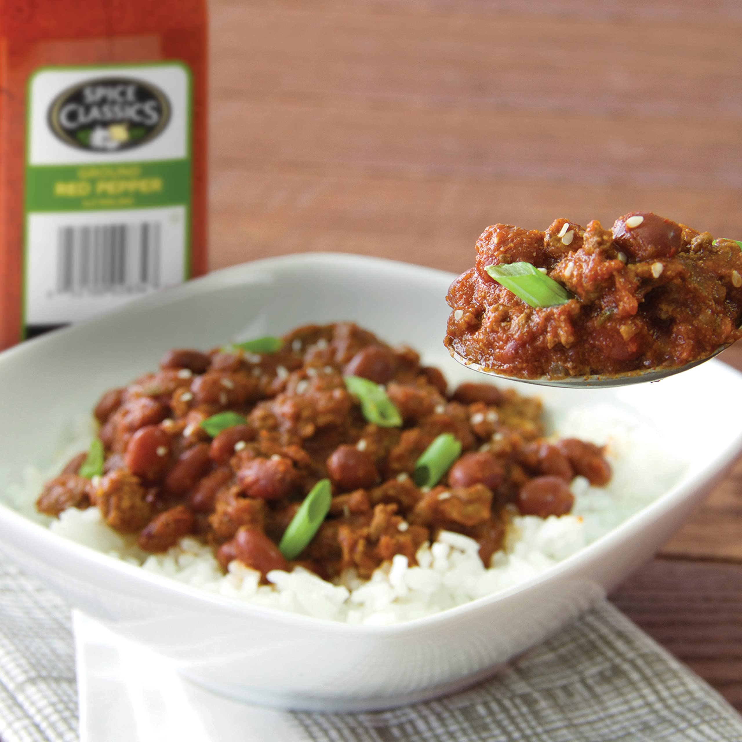 Spice Classics Ground Red Pepper dried peppers image, source of vibrant flavor