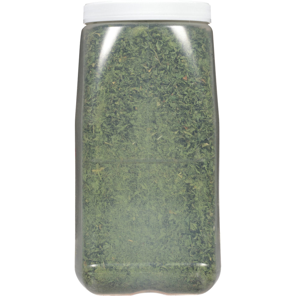 Spice Classics Parsley Flakes close-up showing crisp dried herb.