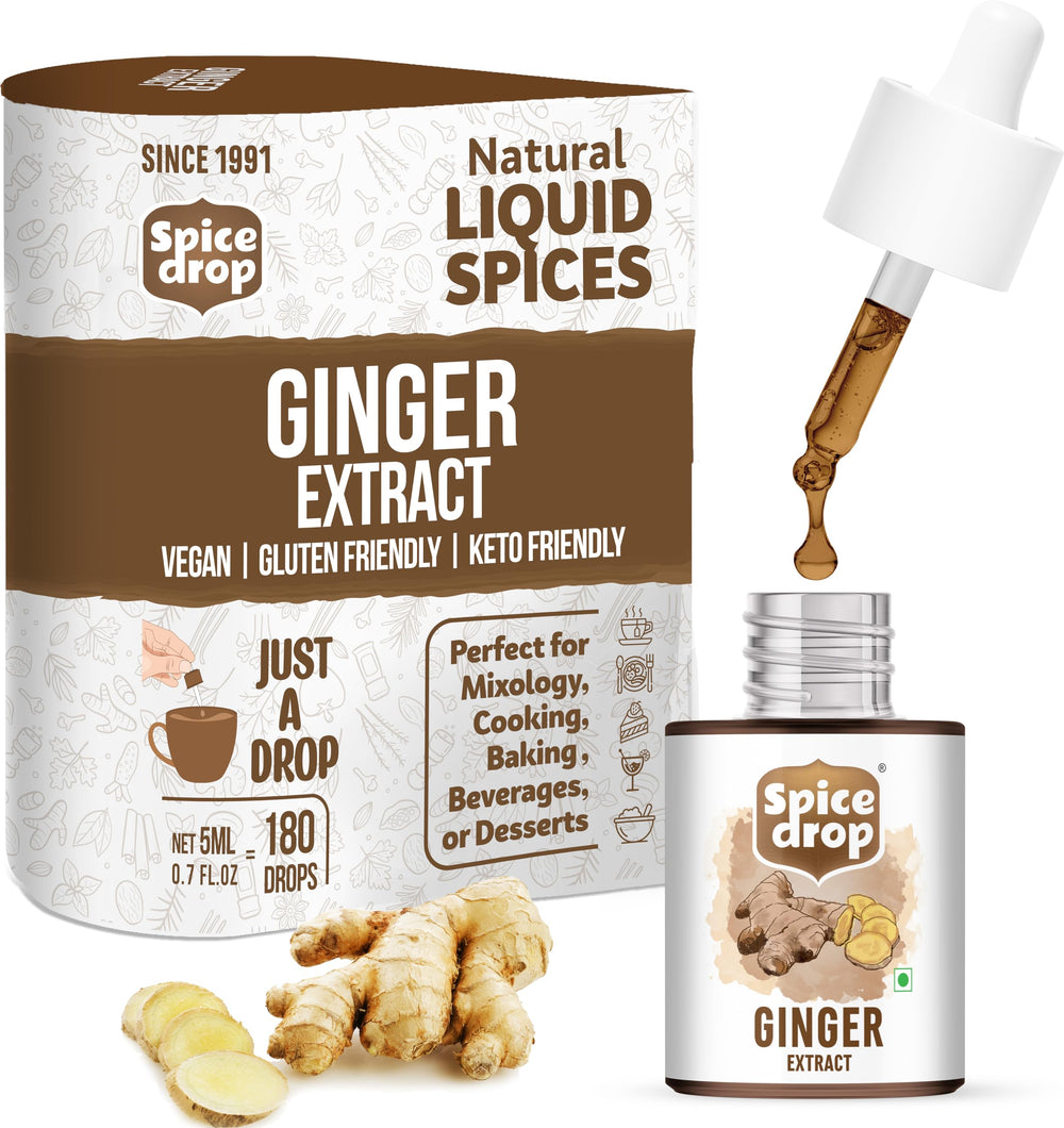 Close-up of the ginger root with Nigeria-sourced extract and natural color.
