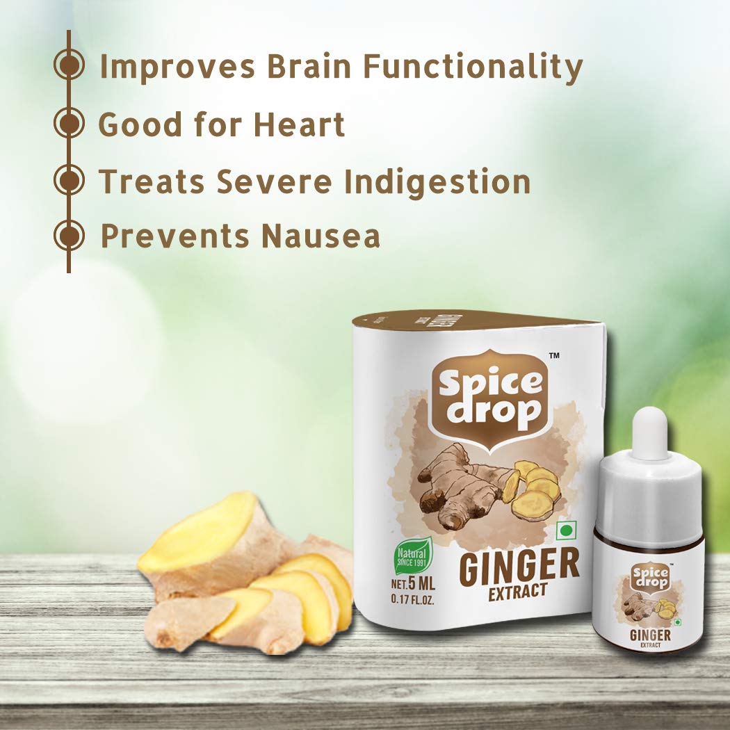 Finished tea or dish featuring Spice Drop Ginger Extract for versatile flavor enhancements.