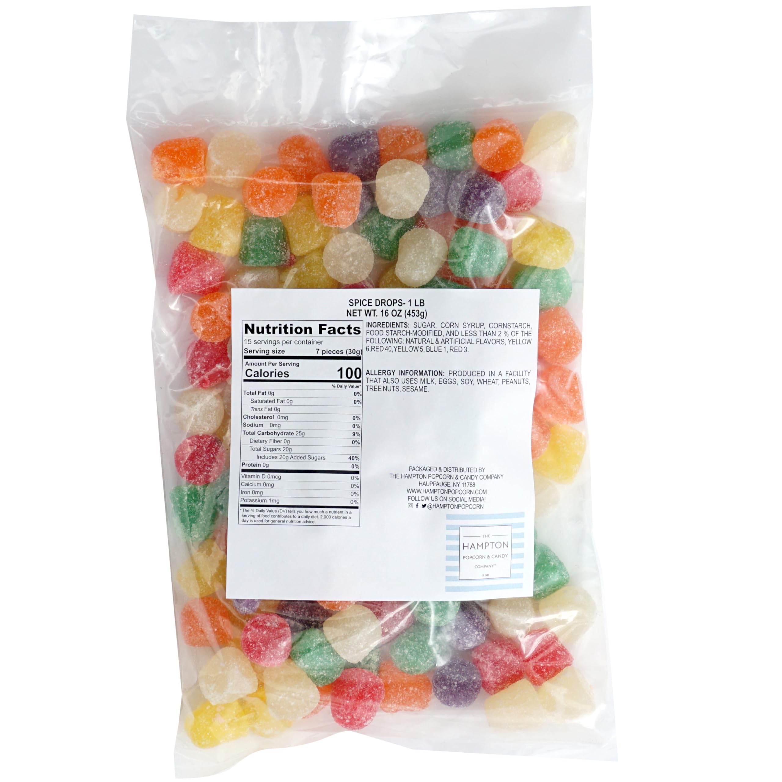 Spice Drops candy close-up highlighting bold cinnamon and clove flavors.
