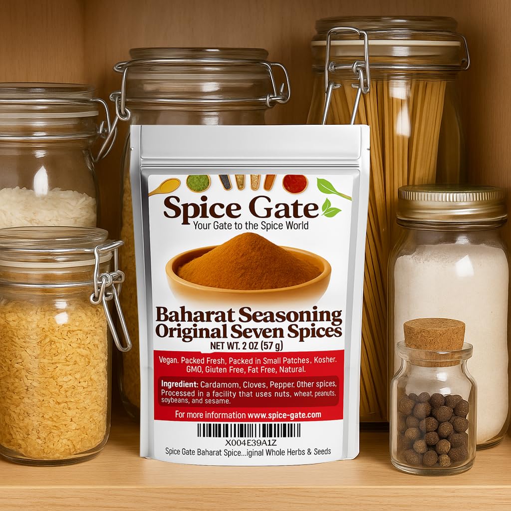 Spice Gate Baharat close-up reveals whole seeds for authentic aroma