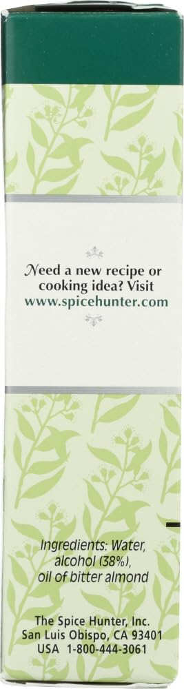 Spice Hunter Almond Pure ingredients list emphasizes no artificial flavors.