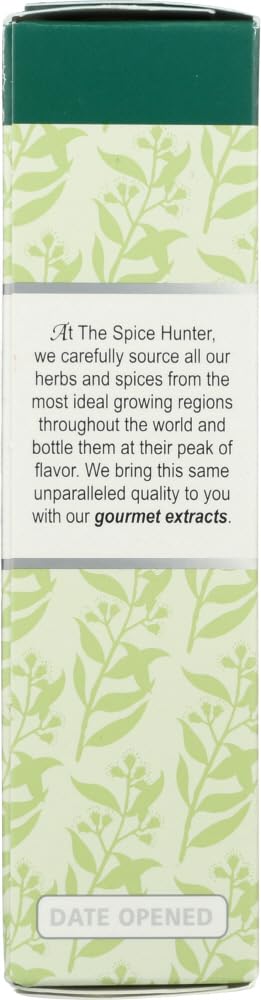Spice Hunter Almond Pure extract pour captures precise aroma for desserts.