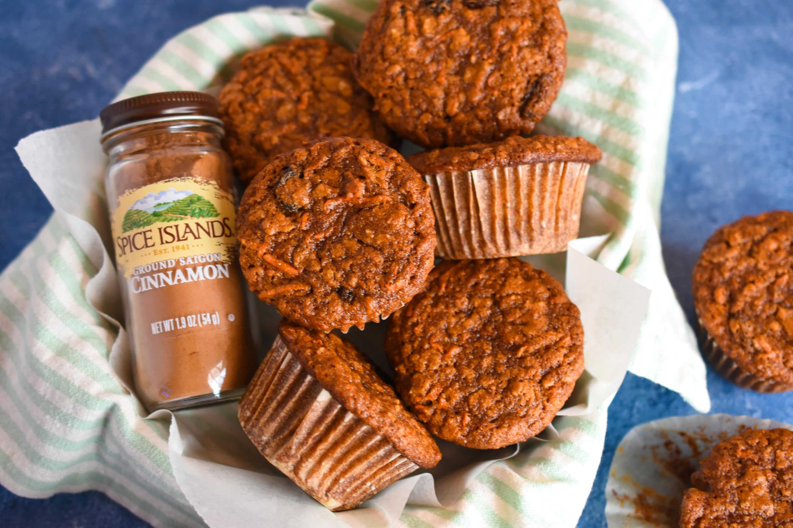 Spice Islands ground cinnamon delivers authentic flavor when cooking.