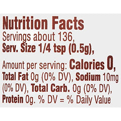 Spice Islands Chili Powder label close-up showing blended roasted chiles.