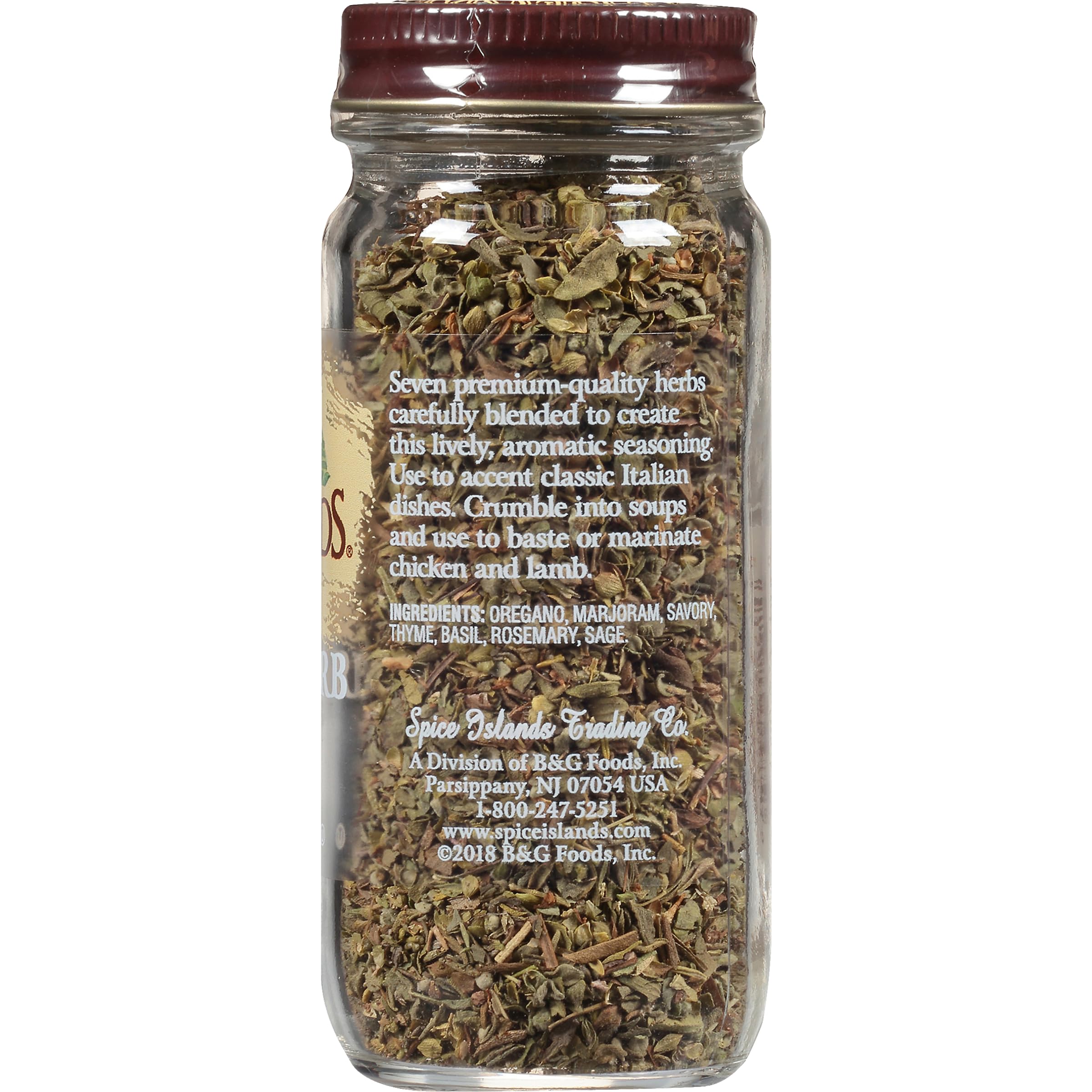 Creamy pasta dish seasoned with Spice Islands Italian Herb Seasoning