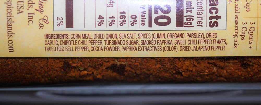 Spice Islands seasoned beef dish ready to serve with toppings.
