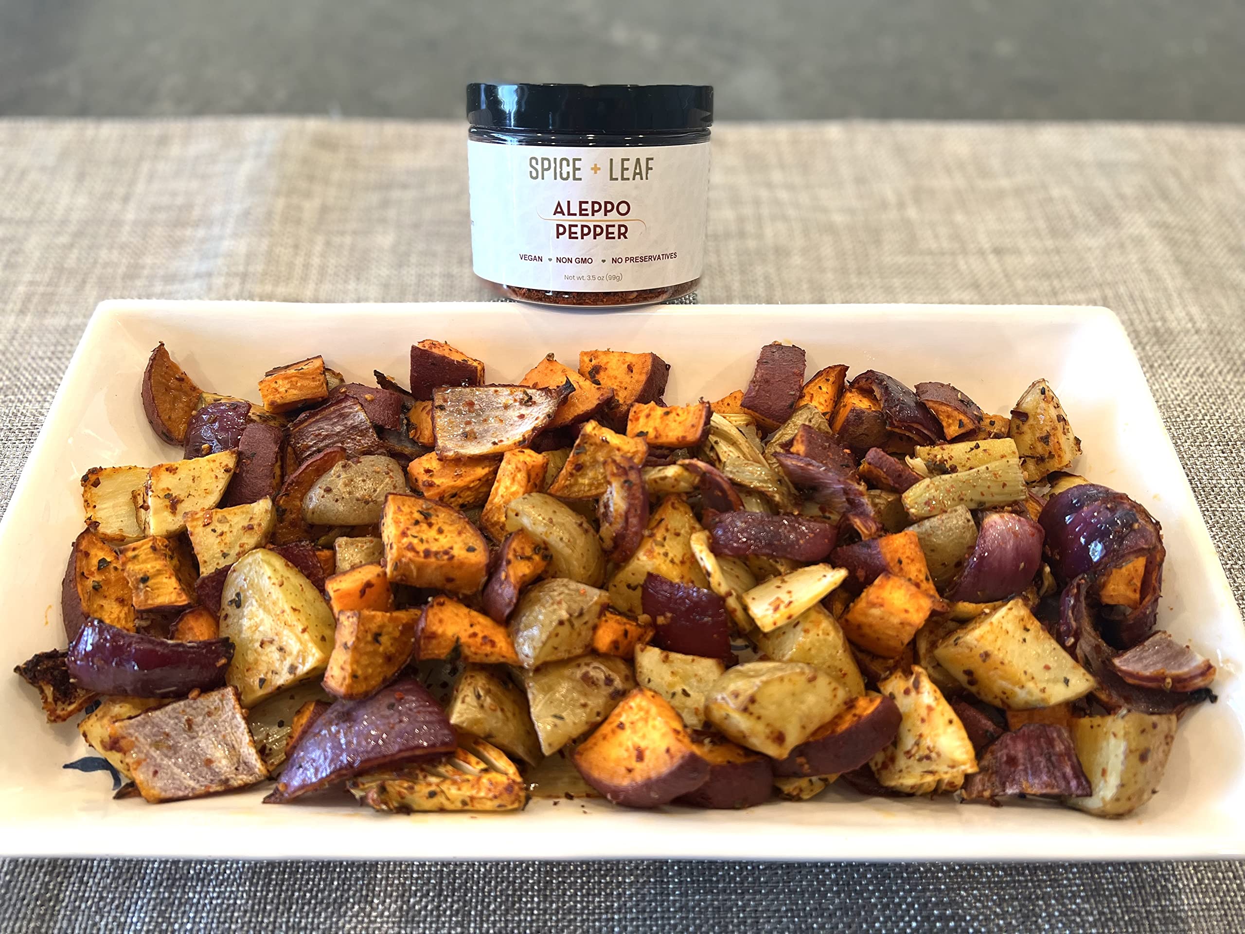 Aleppo pepper on pizza adds subtle heat and Mediterranean flair.