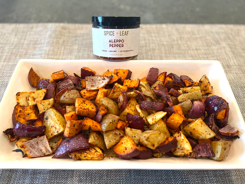 Aleppo pepper on pizza adds subtle heat and Mediterranean flair.