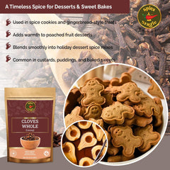 SPICE MAGIC Cloves Whole tea brew shows fragrant clove-infused tea.