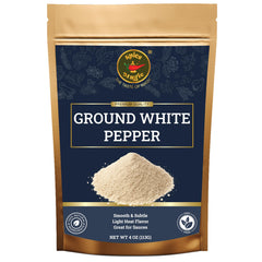 SPICE MAGIC Ground White Pepper bottle for light sauces delivering mild heat and subtle flavor.