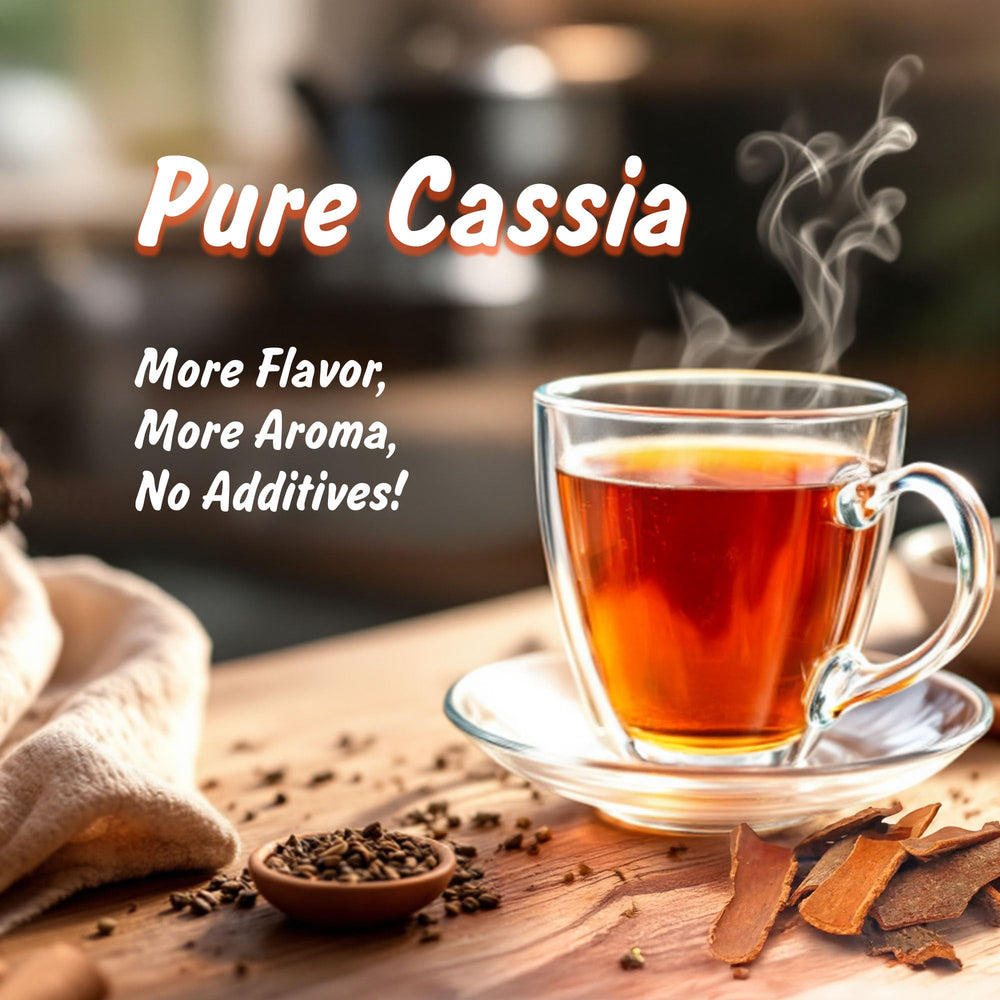 Spice Profile cassia cinnamon tea infusion with sticks