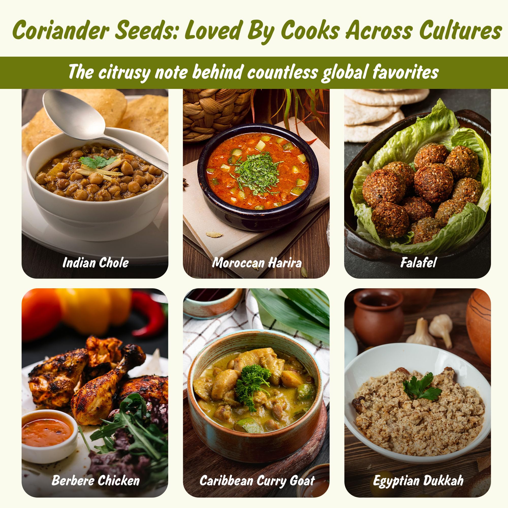 Spice Profile Coriander Powder enhances curries and marinades