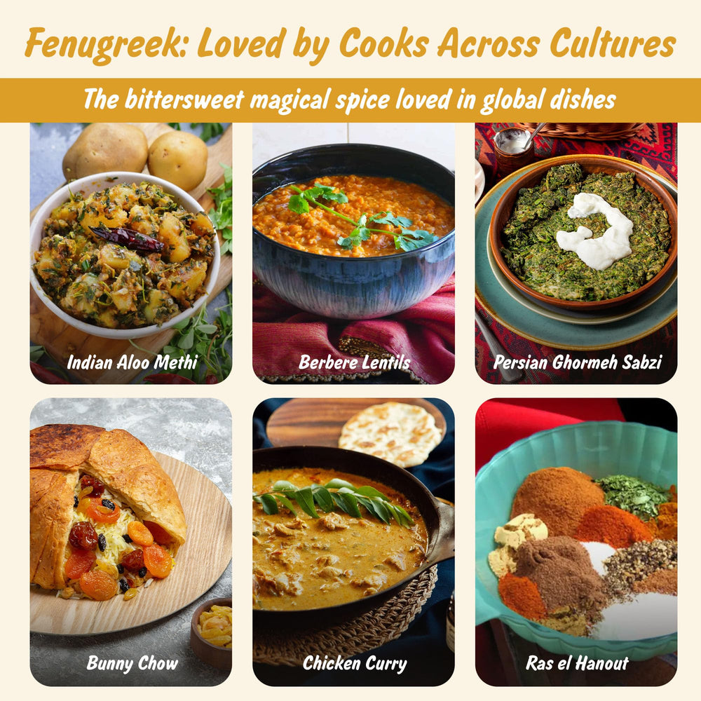 Spice Profile fair-trade sourcing seal signals responsible farming and community support.