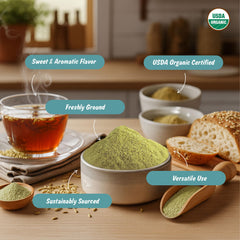 Spice Profile fennel seeds in a resealable pouch preserving aroma