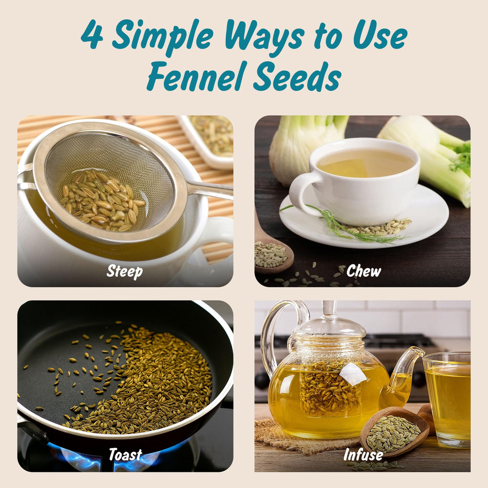 Spice Profile fennel seeds in smoothie or latte for subtle sweetness and aroma.
