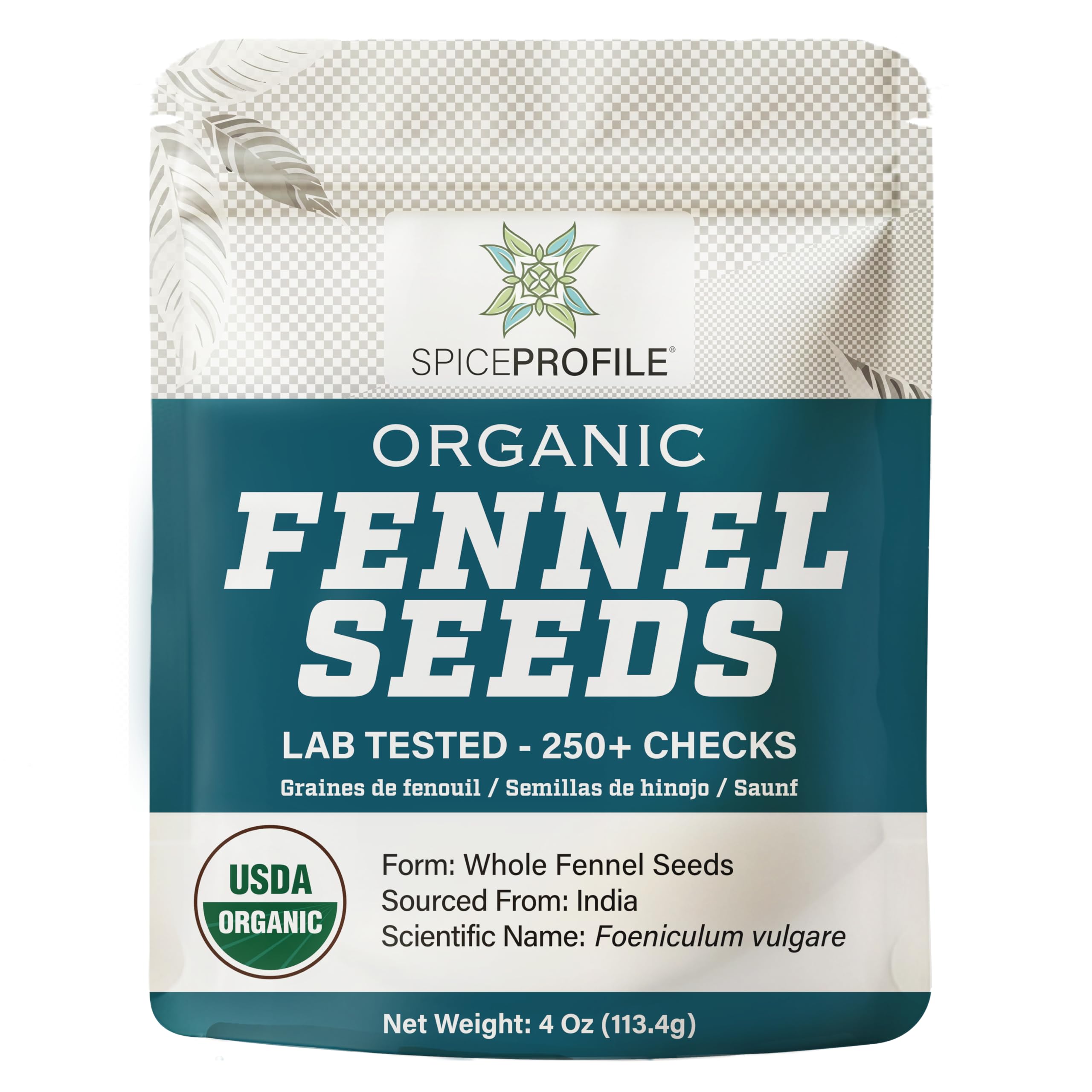 Spice Profile fennel seeds whole in the front pouch, ready to add aroma to recipes.