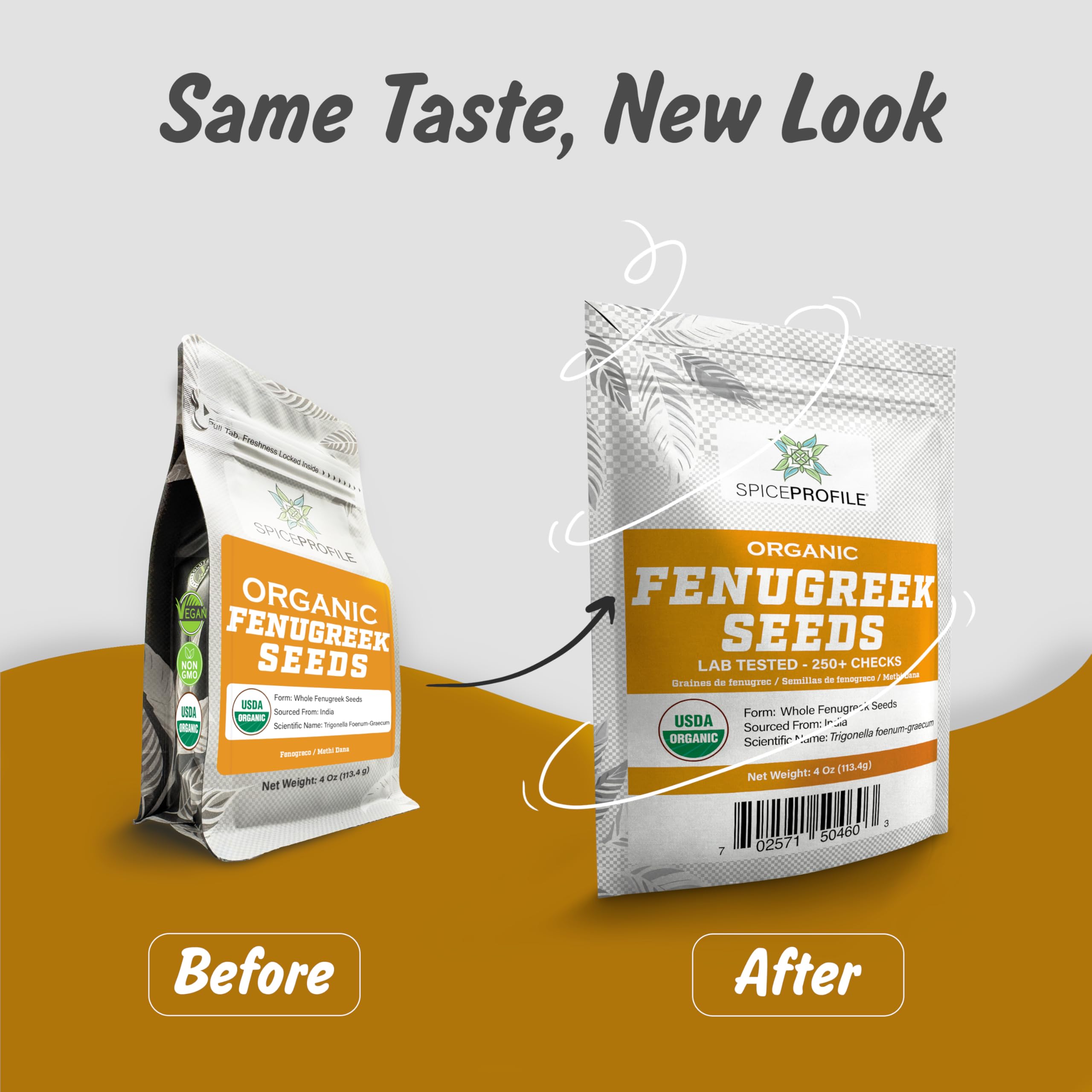 Spice Profile fenugreek seeds ethically sourced for responsible cooking.