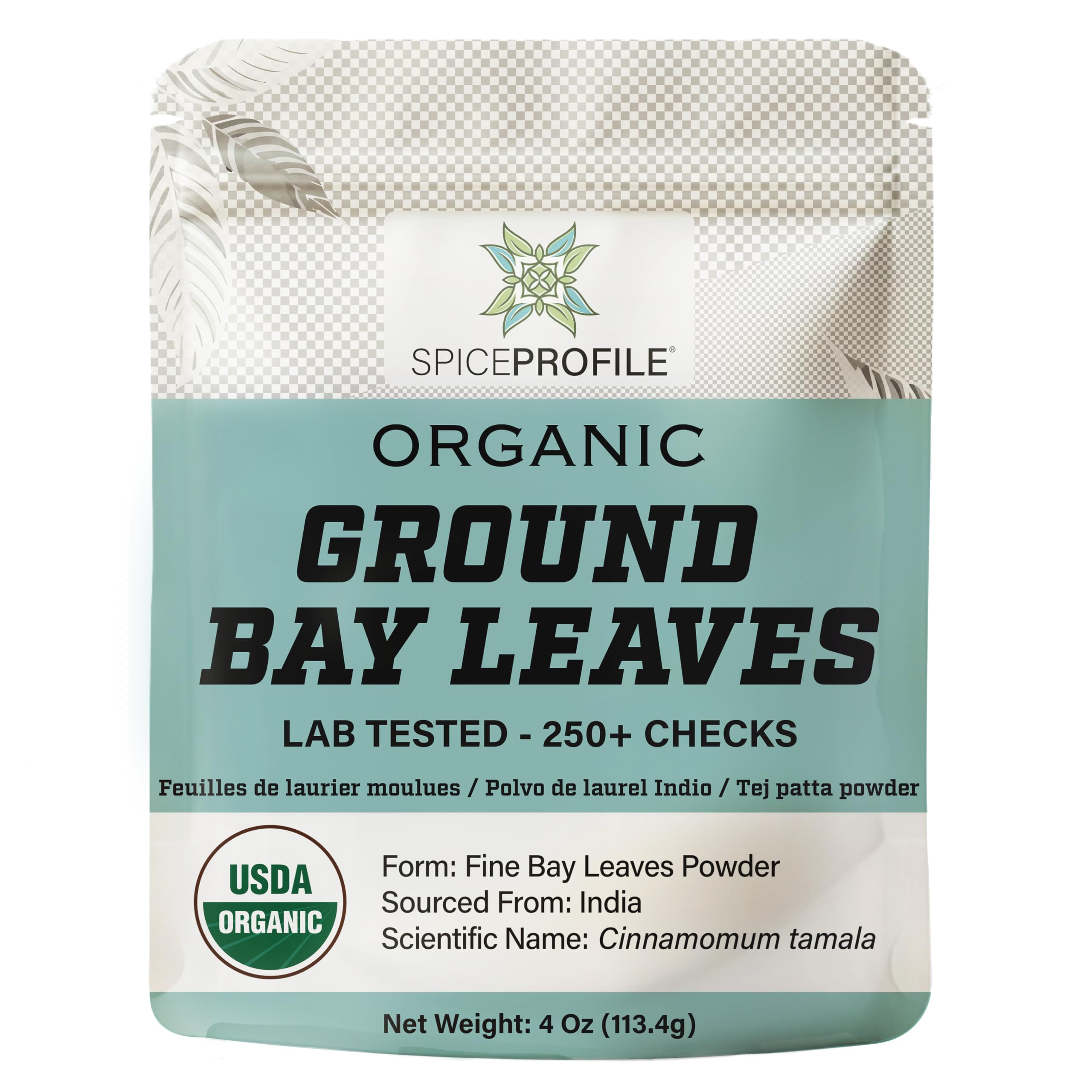 Spice Profile ground bay leaves powder enhances soups and stews with herbal depth.