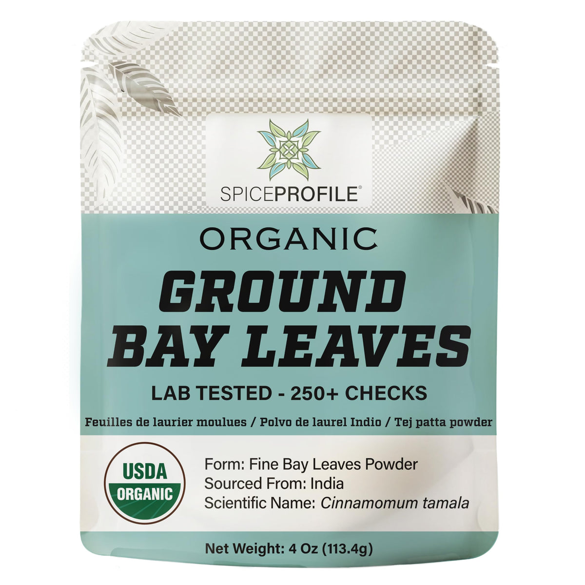 Spice Profile ground bay leaves powder enhances soups and stews with herbal depth.