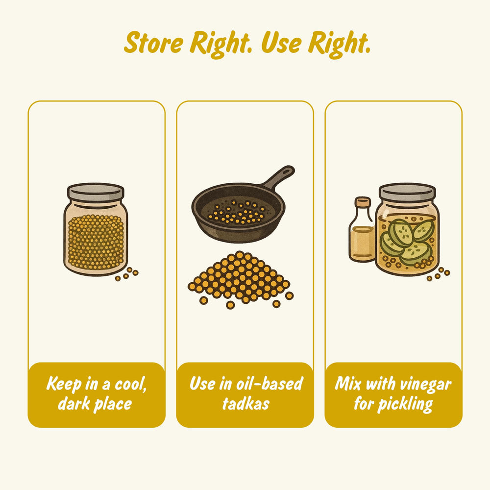 Spice Profile yellow mustard seeds ground to a fine powder