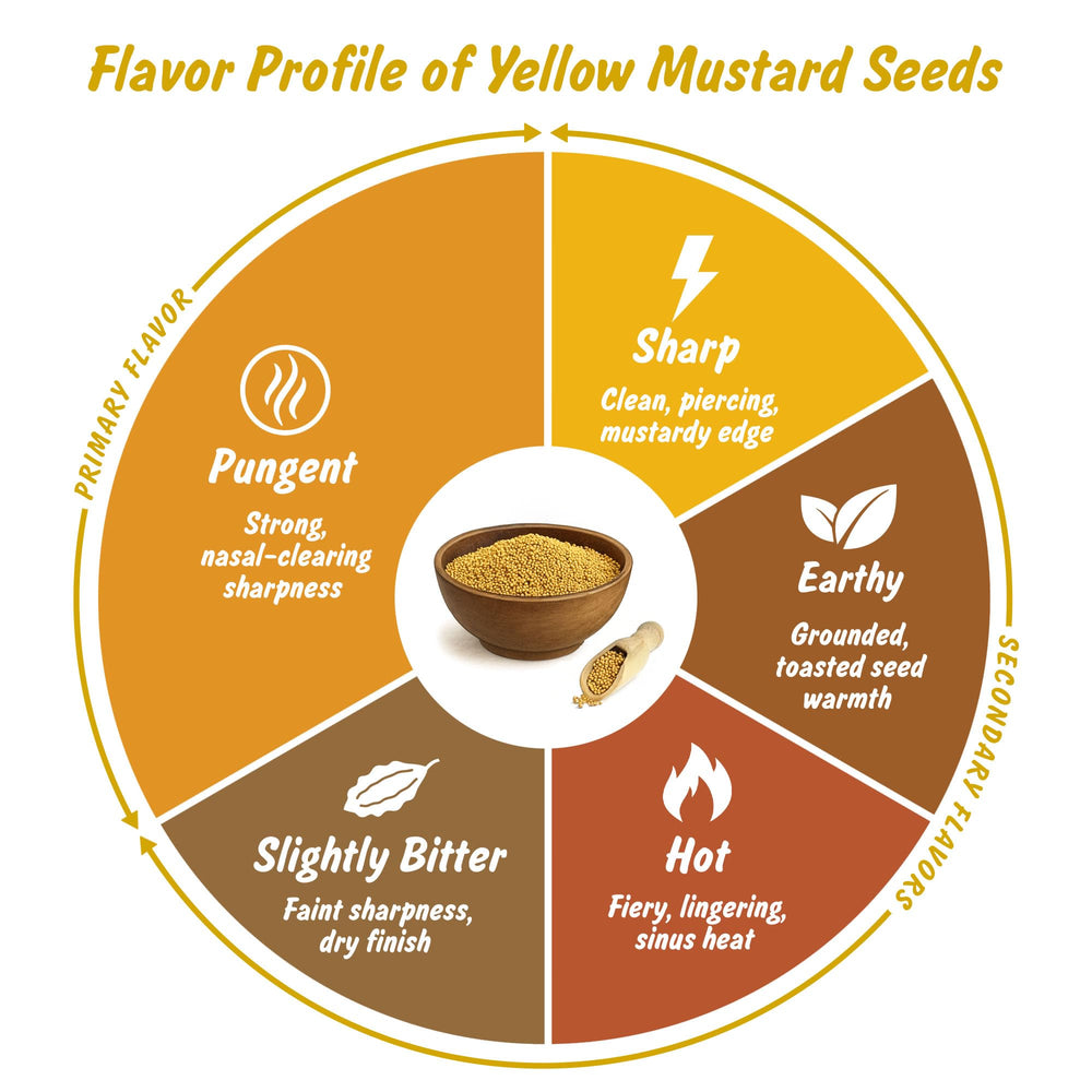 Spice Profile seeds in a bowl for homemade mustard paste
