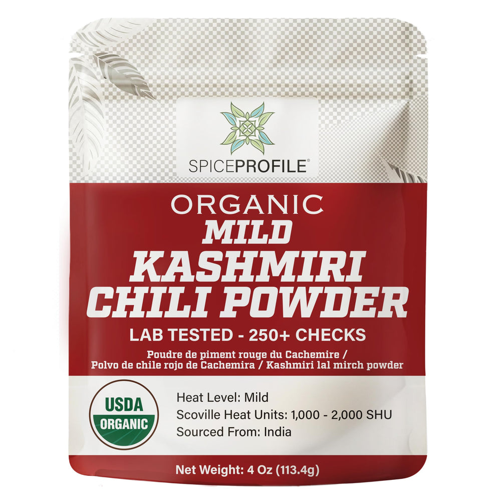 Spice Profile Kashmiri chili powder packaging preserves freshness and aroma.