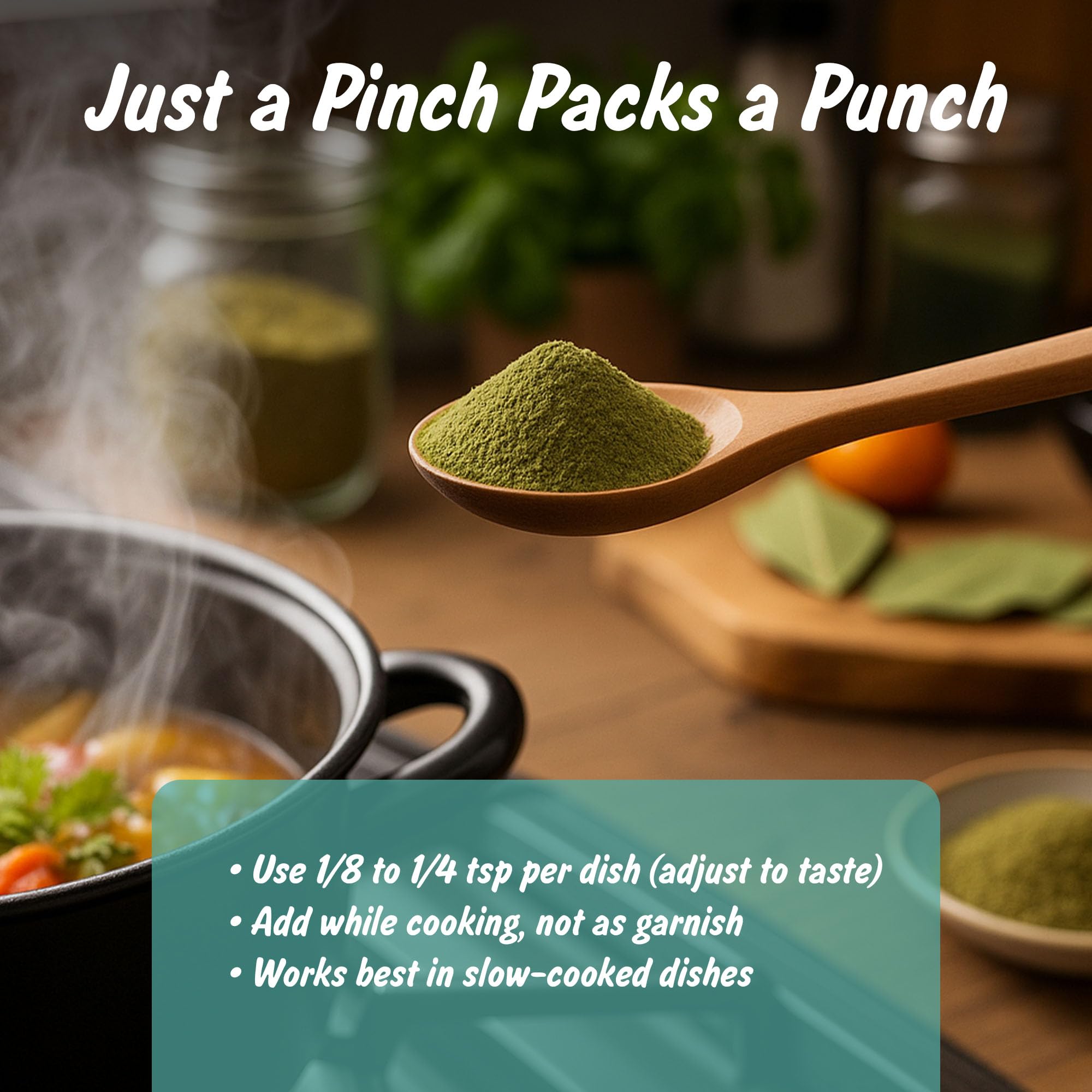 Spice Profile versatile use in soups, stews, curries, and spice blends.