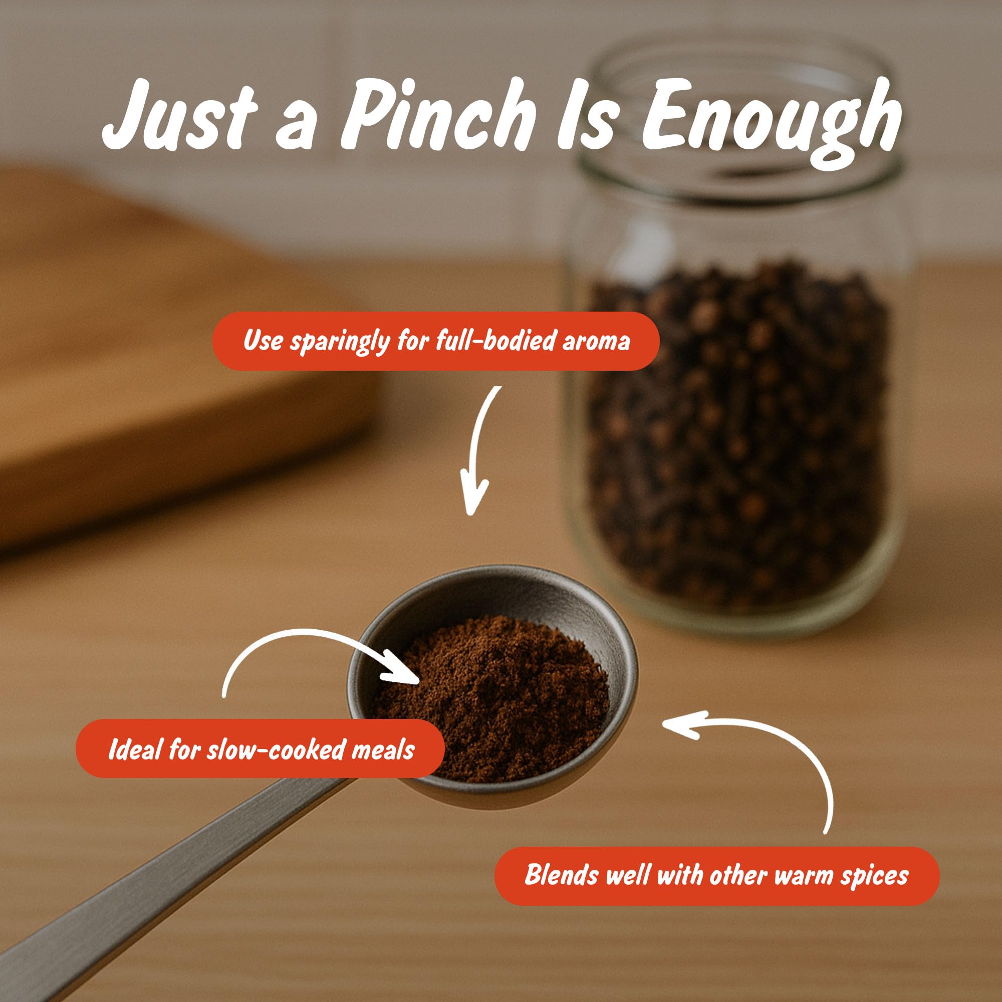 Spice Profile steam sterilized cloves maintain natural flavor intensity